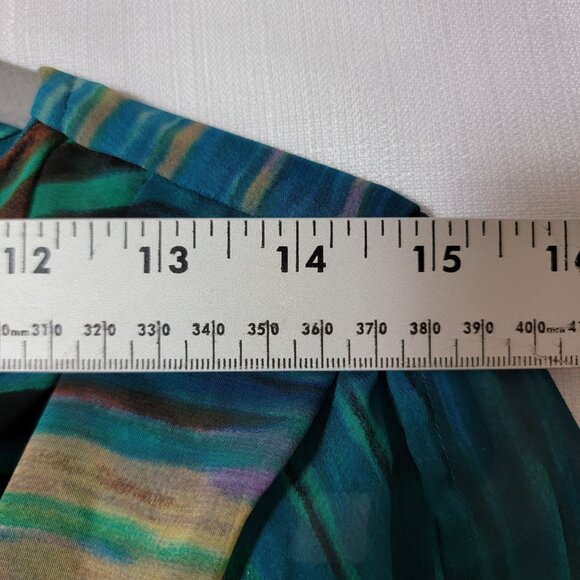 Worthington Womens Top Size Small Cowl Neck Cold Shoulder Sleeves - Picture 5 of 14